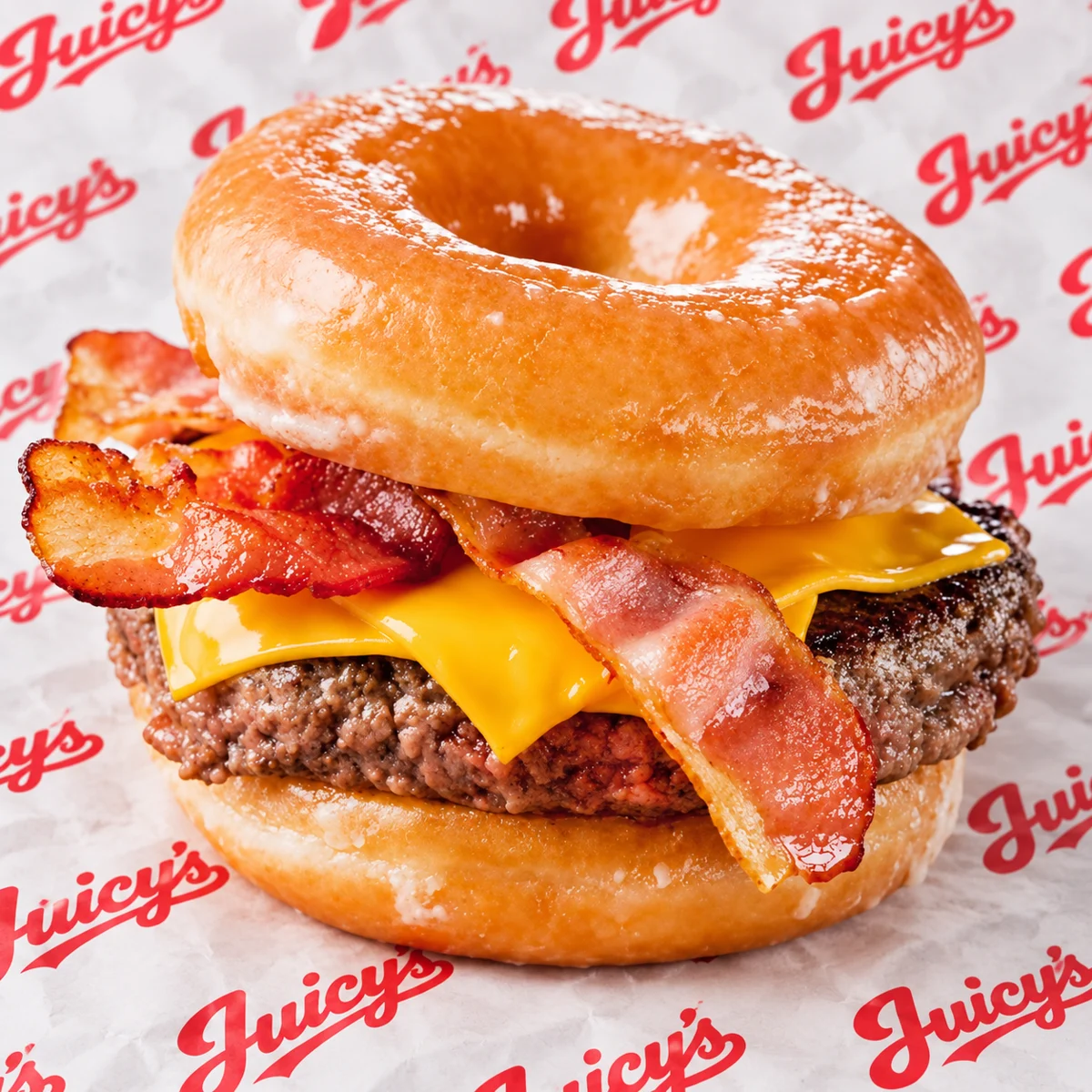 Krispy Kreme Cheeseburger