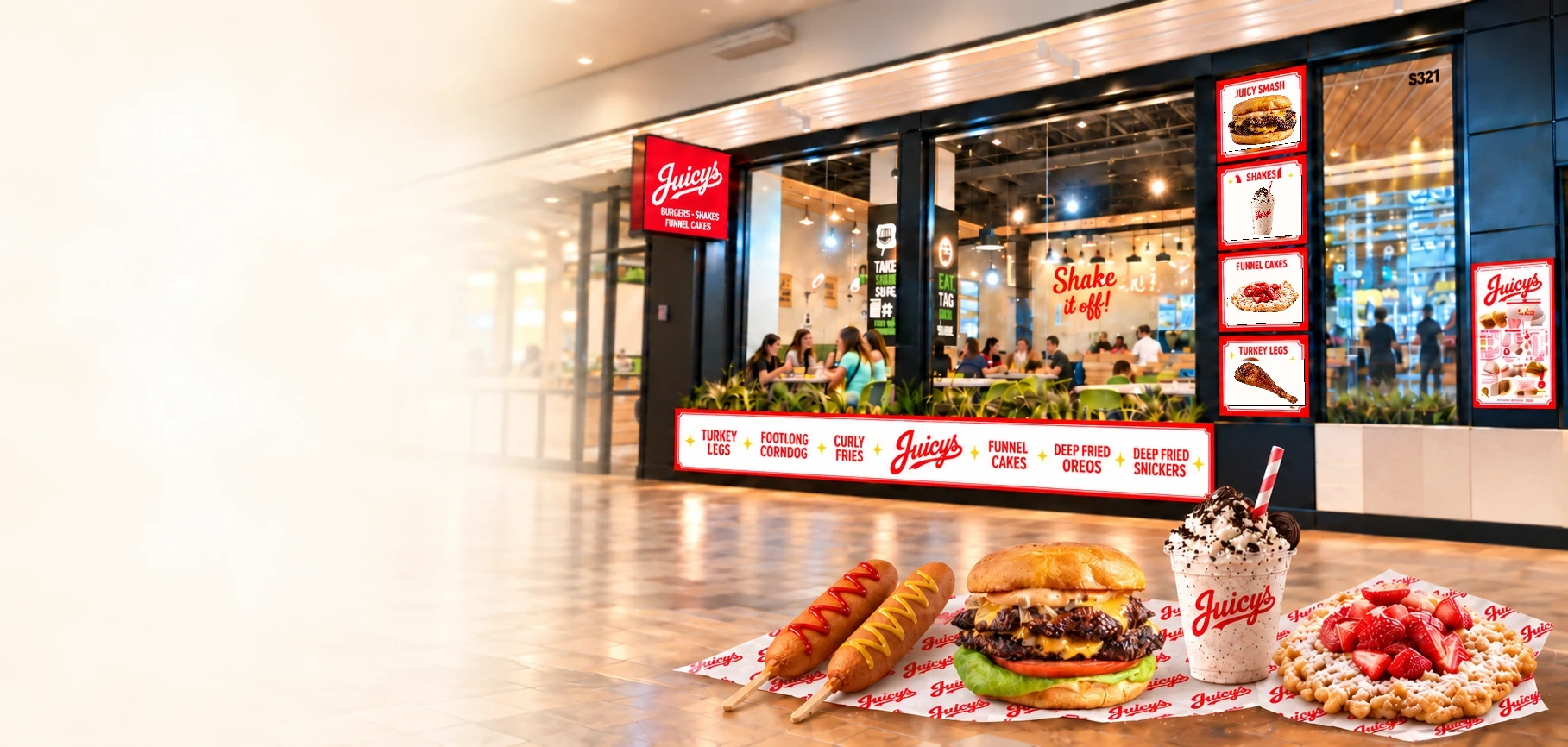 Mall of America — Juicy’s brand concept image
